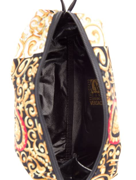 versace cosmetic bag.